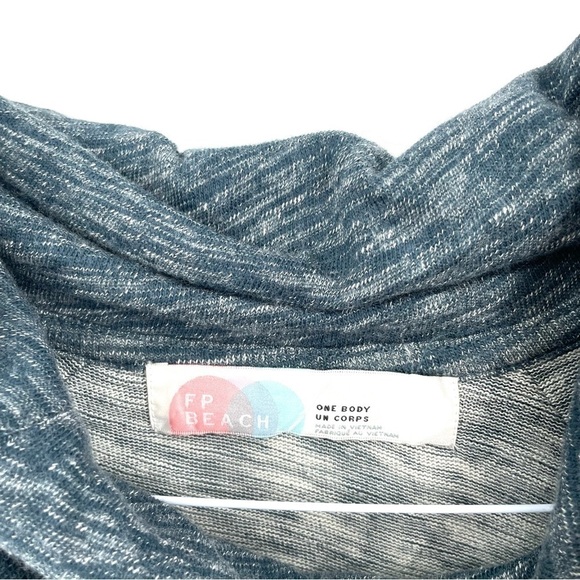 Free People Beach Cocoon Cowl Neck Pullover Tunic Top - Picture 10 of 10